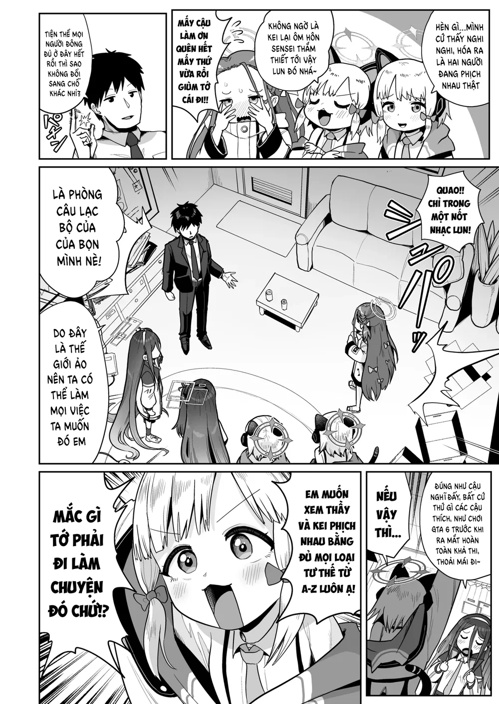 Chìa khóa đến tình yêu nơi vũ trụ số - Chap 2 - 3