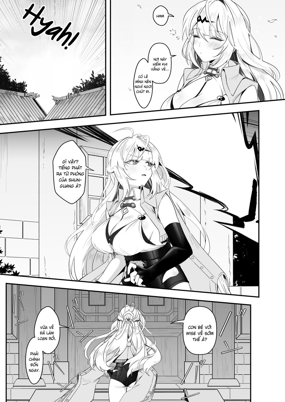 Sư phụ! Đừng lén nhìn nữa cứu con đi! - Chap 1 - 4