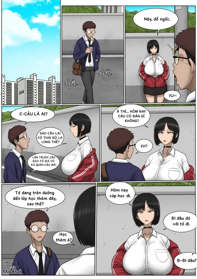 Cô nàng bán sữa - Chap 2: Đến nhà - 3