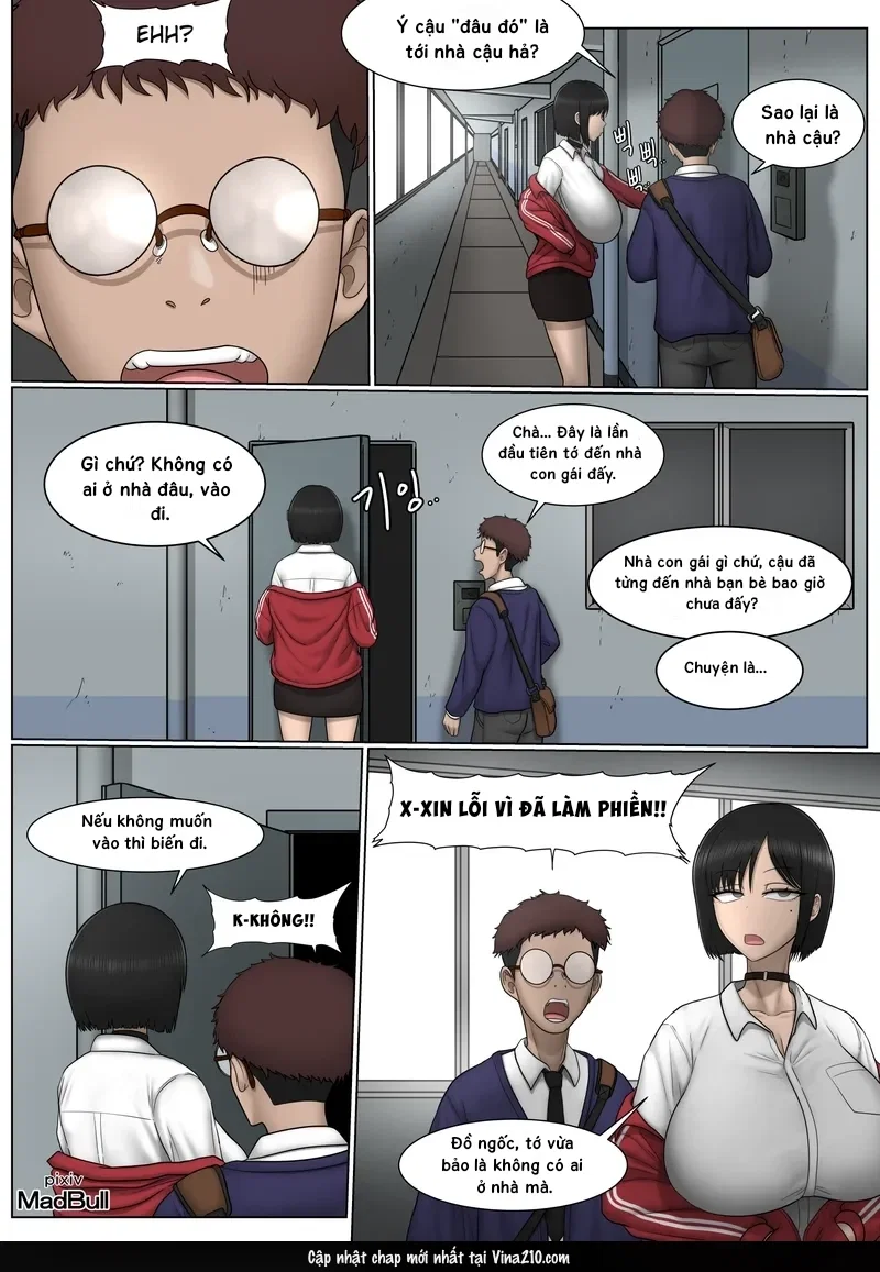 Cô nàng bán sữa - Chap 2: Đến nhà - 4