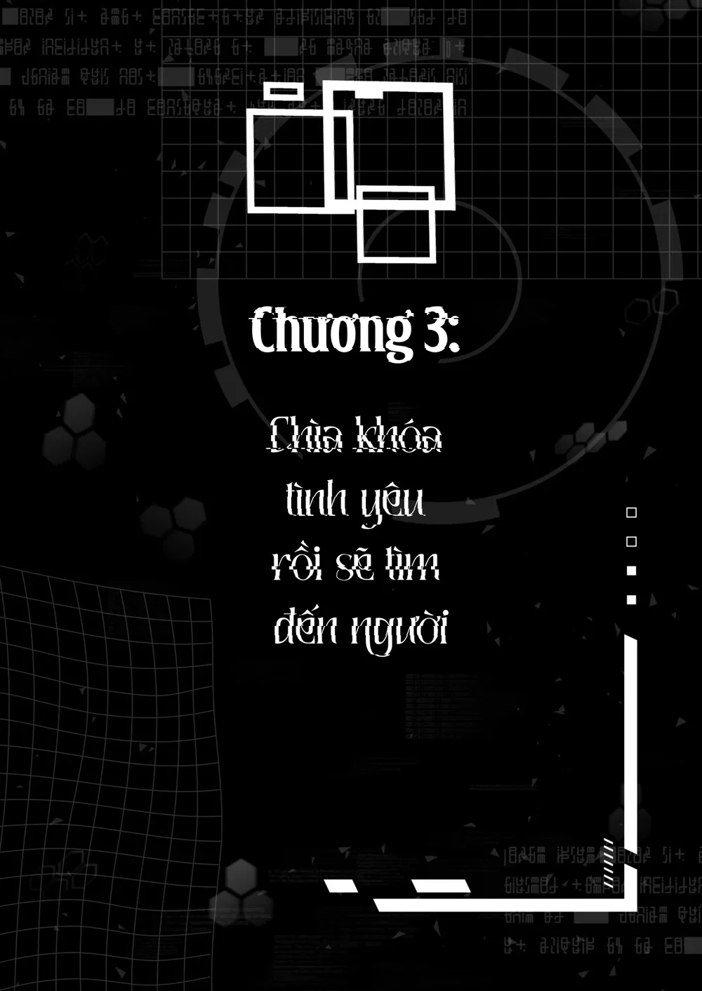 Chìa khóa đến tình yêu nơi vũ trụ số - Chap 3 - 1
