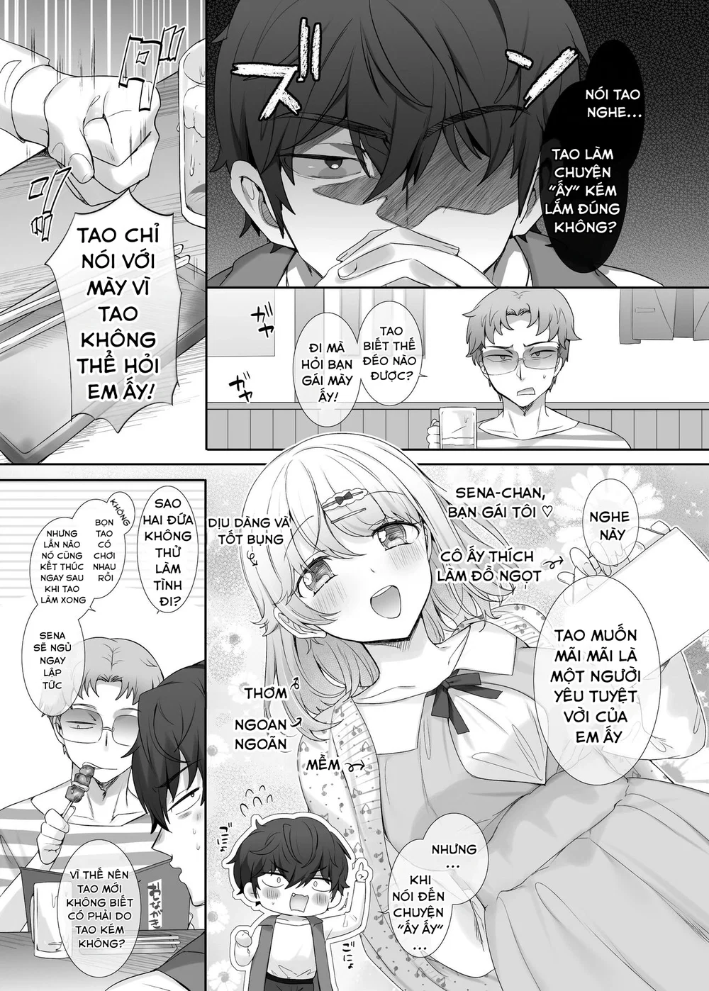 Những điểm nhạy cảm của em ấy - Chap 1 - 1