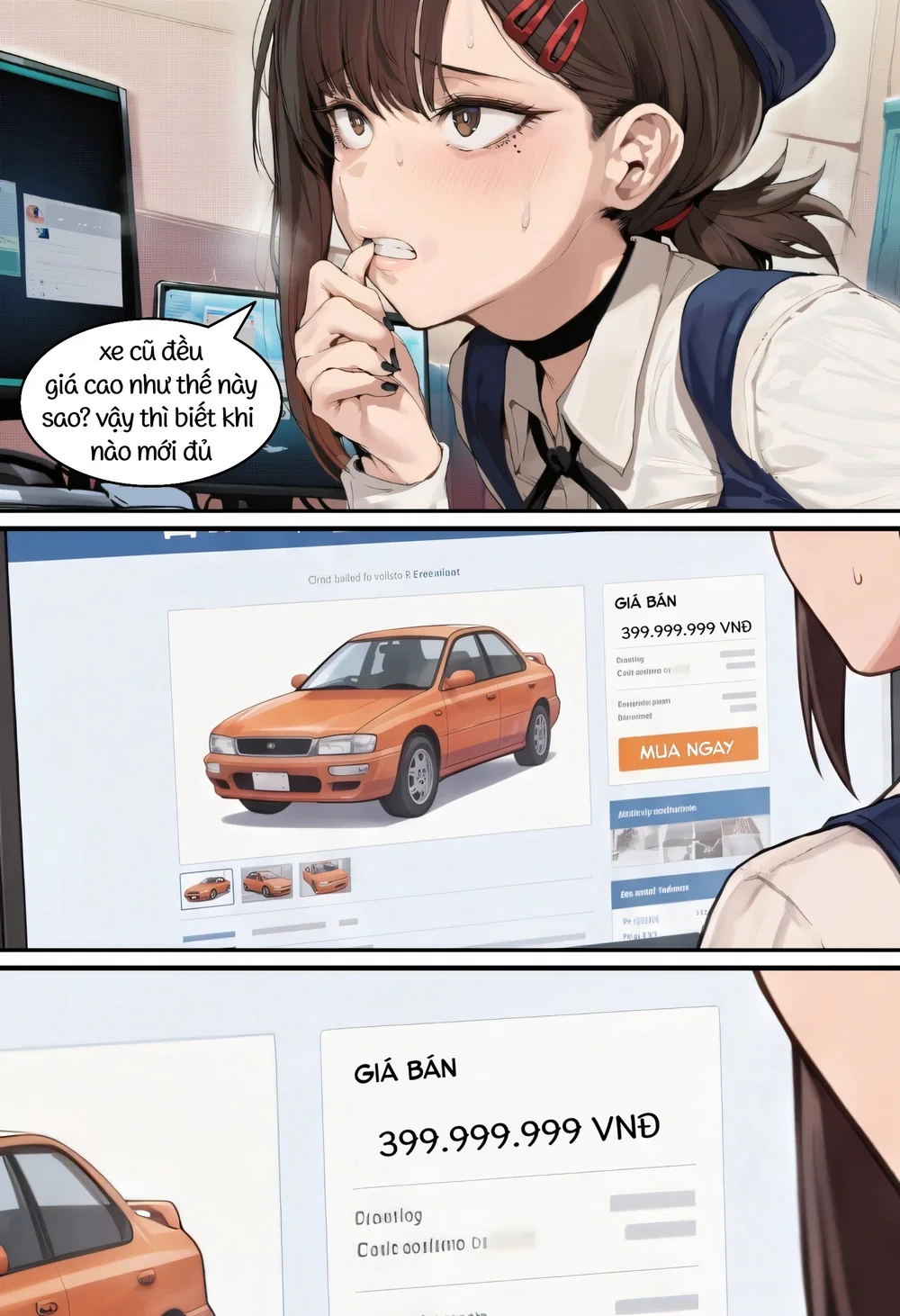 Kobeni Hành Trình Mua Xe Mới - Chap 1 - 8