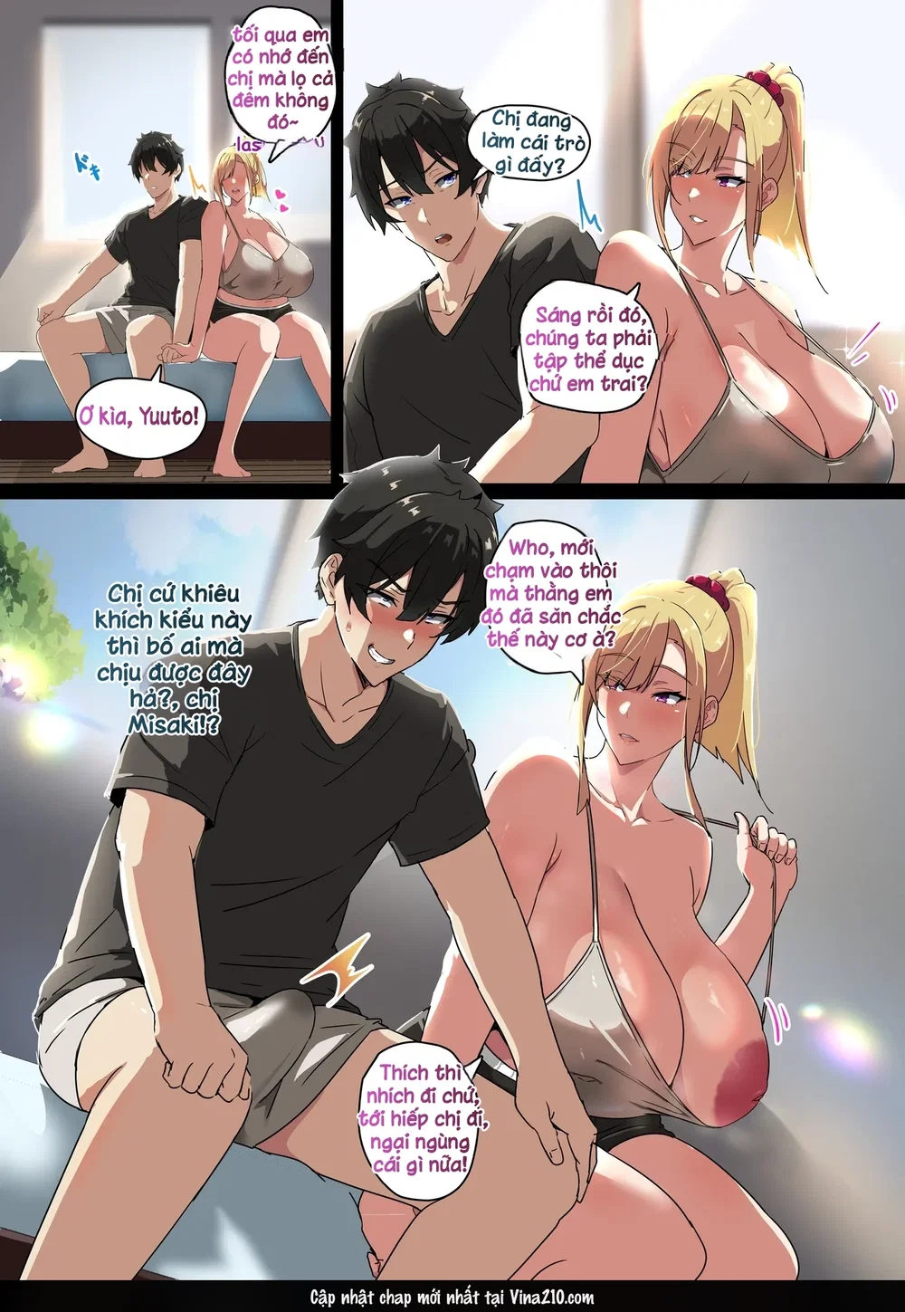 Bà Chị Gái Vú To Của Tôi - Chap 1 - 4