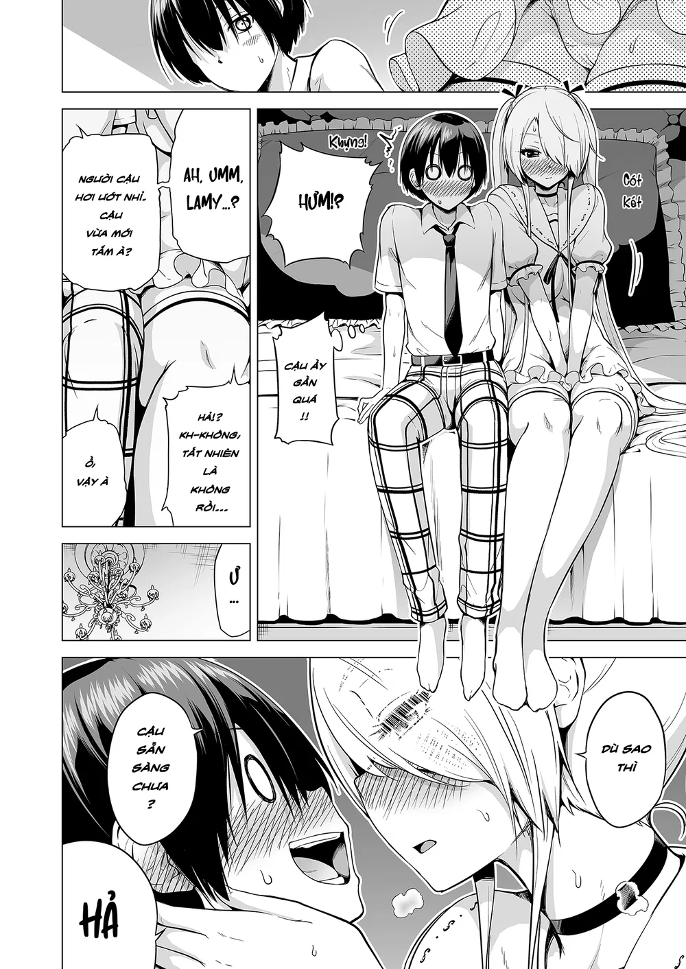 Hands On Draining with Three Succubus Sisters - chap 1 (99%) - 31