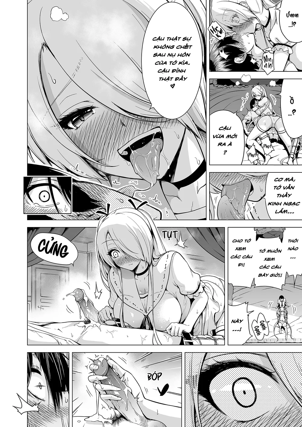 Hands On Draining with Three Succubus Sisters - chap 1 (99%) - 33