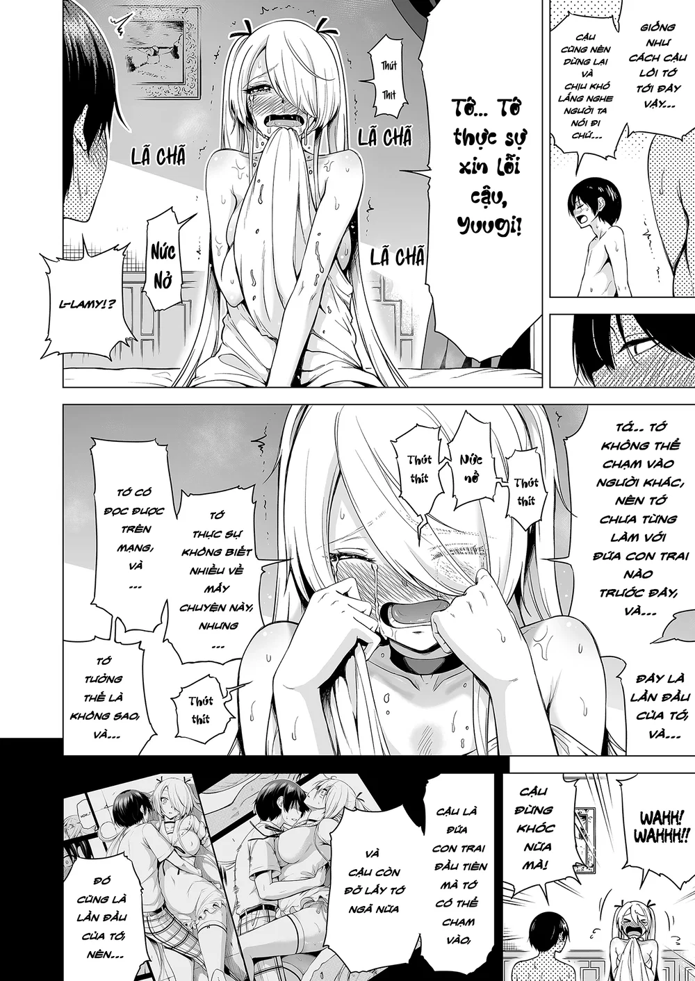 Hands On Draining with Three Succubus Sisters - chap 1 (99%) - 79