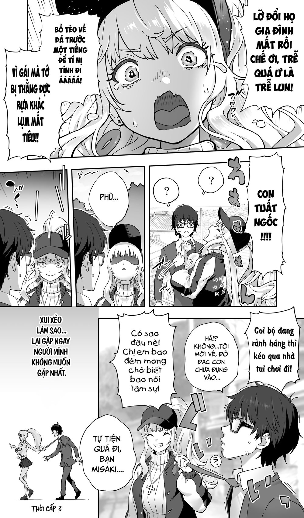 Cô bạn Gyaru đồng hương,gái có chồng bị thụ tin... - Chap 1 - 6