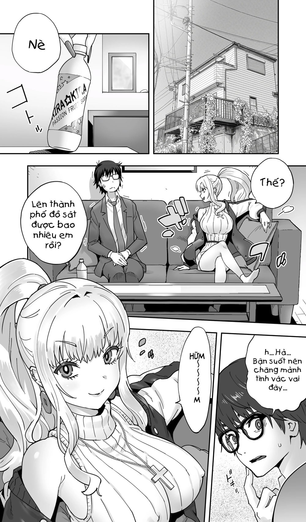 Cô bạn Gyaru đồng hương,gái có chồng bị thụ tin... - Chap 1 - 7