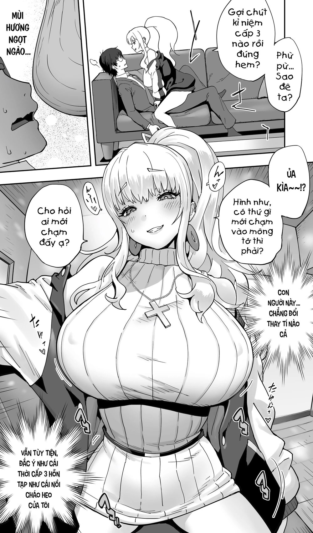 Cô bạn Gyaru đồng hương,gái có chồng bị thụ tin... - Chap 1 - 9