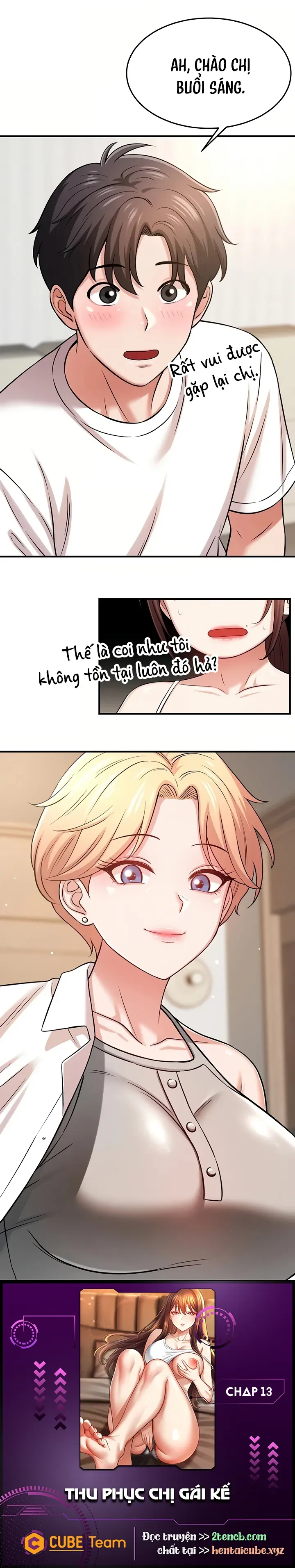 Thu phục chị gái kế - Chap 13 - 21