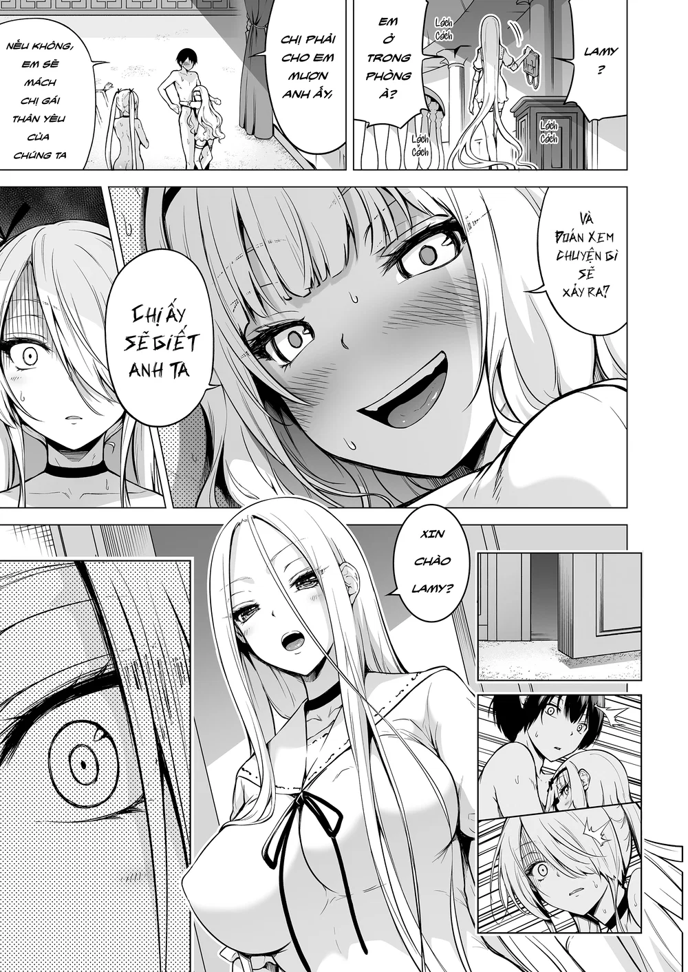 Hands On Draining with Three Succubus Sisters - chap 2 (99%) - 8