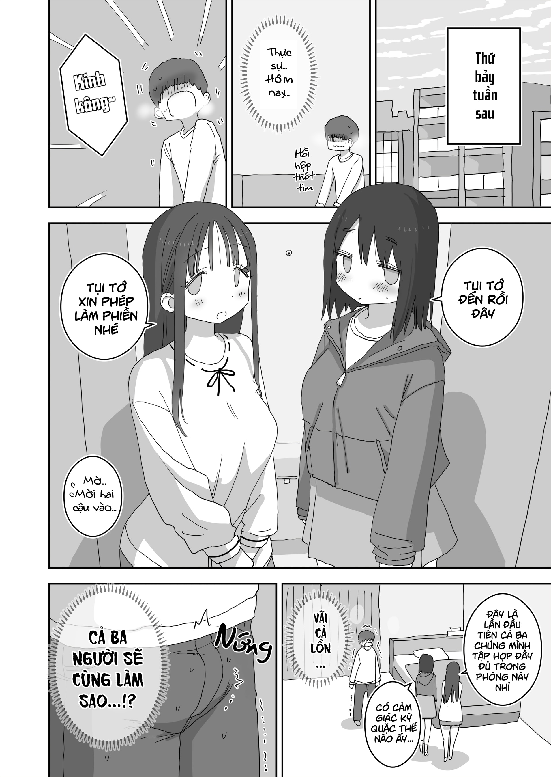 Chỉ là "bạn ̶t̶ì̶n̶h̶ thủ dâm thôi" - Chap 3 - 43