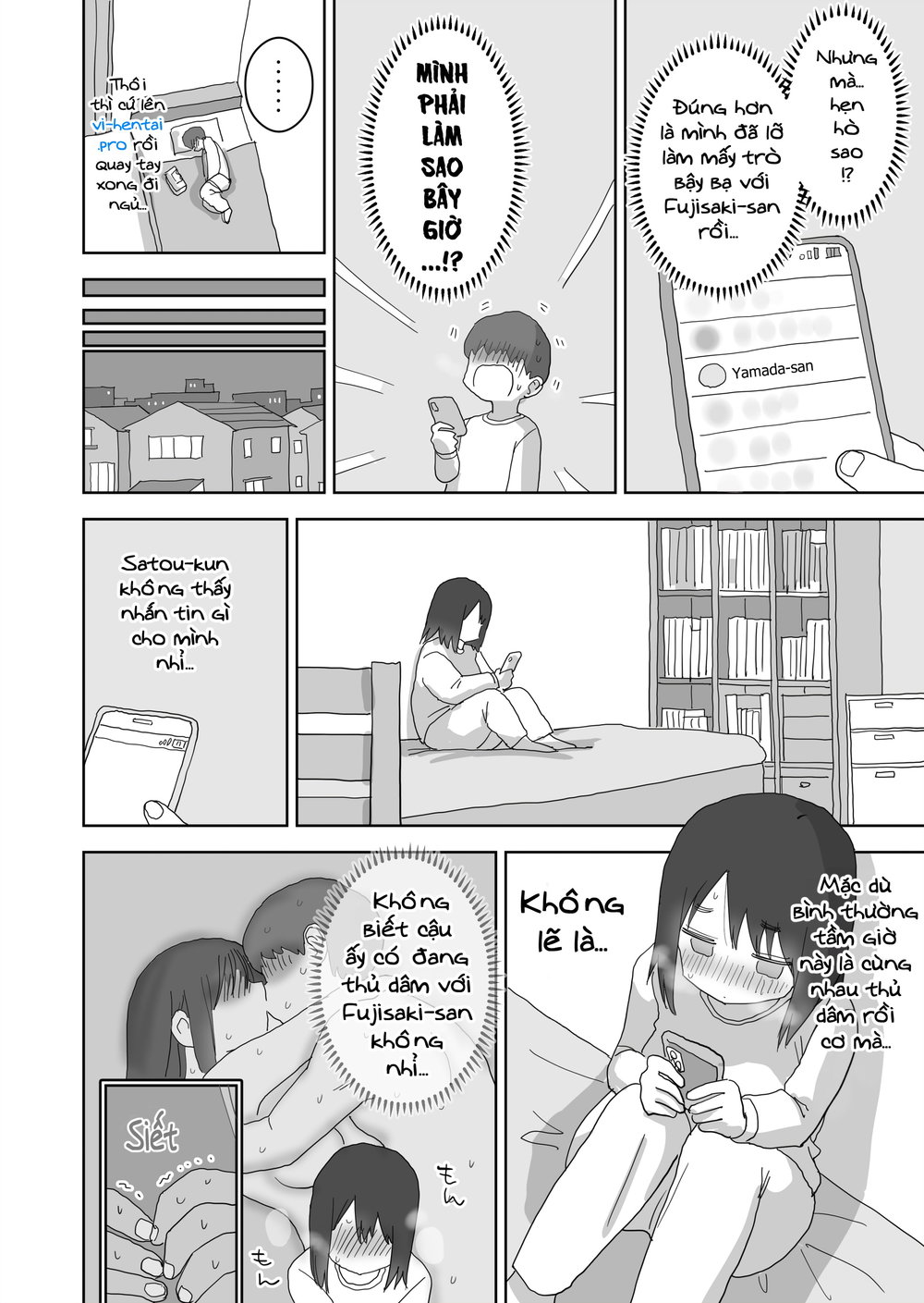 Chỉ là "bạn ̶t̶ì̶n̶h̶ thủ dâm thôi" - Chap 3 - 7