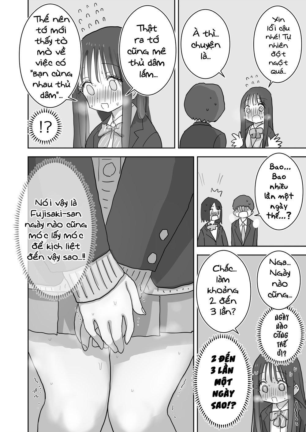Chỉ là "bạn ̶t̶ì̶n̶h̶ thủ dâm thôi" - Chap 2 - 5
