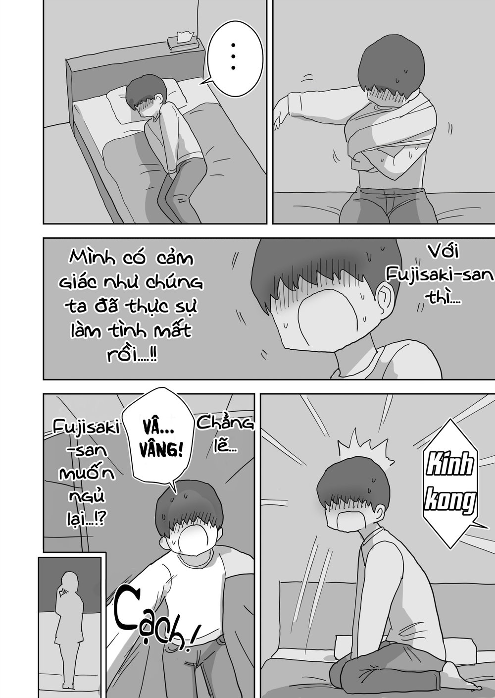 Chỉ là "bạn ̶t̶ì̶n̶h̶ thủ dâm thôi" - Chap 2 - 57