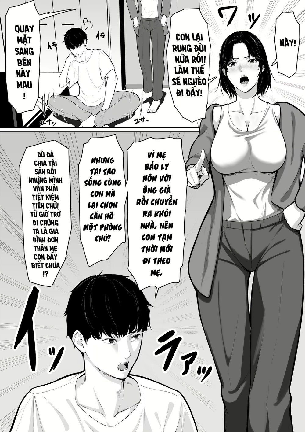 Sử dụng mẹ để giải toả cơn nứng - Chap 1 - 4