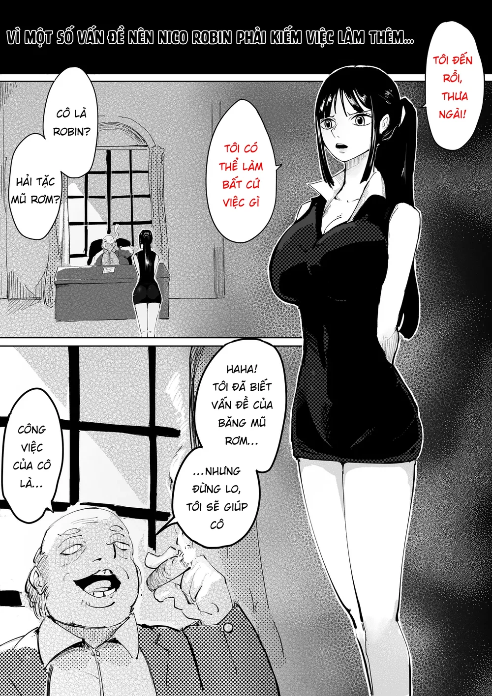 Robin làm thêm - Oneshot - 1