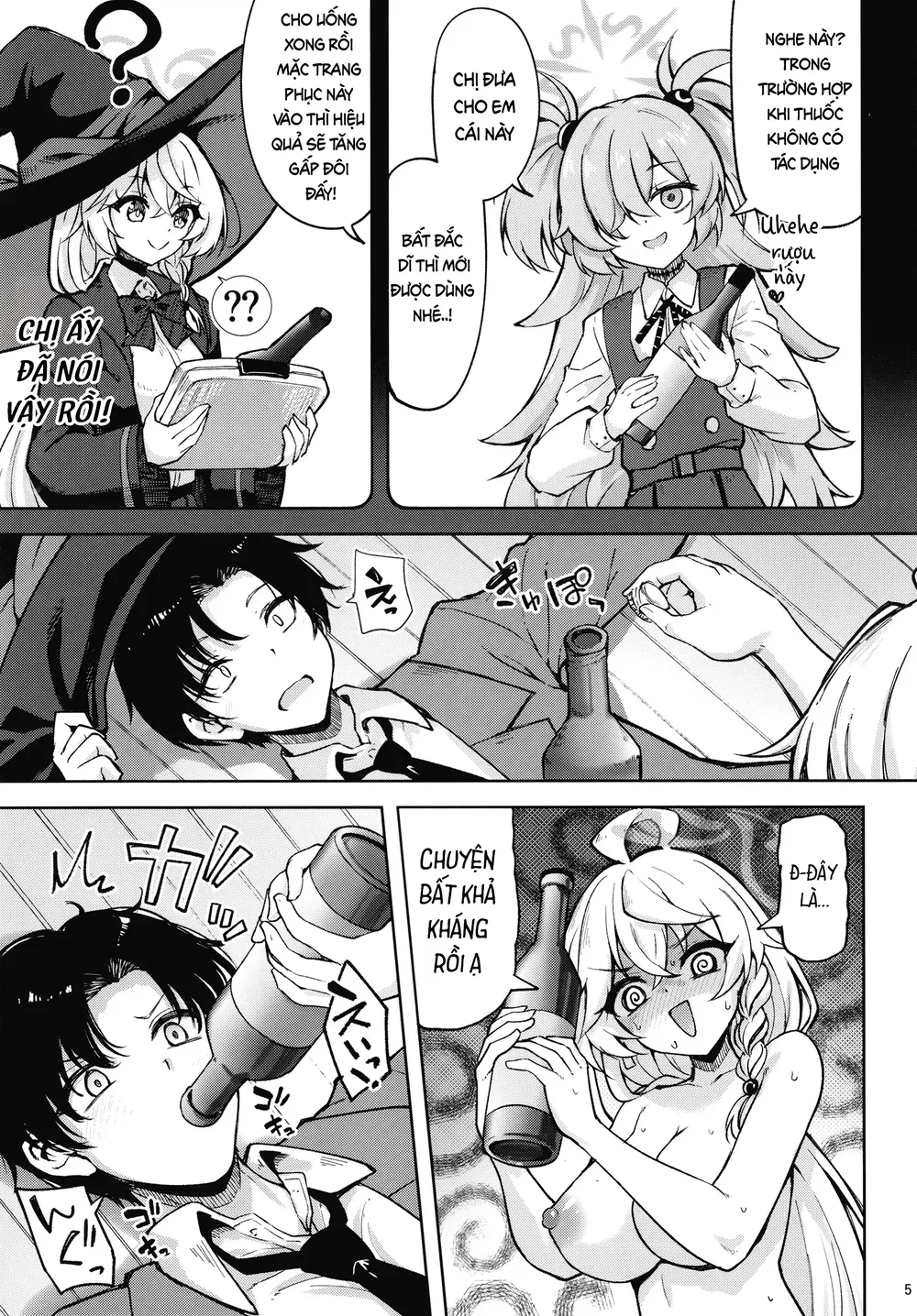 Phép thuật giúp Master khỏe lại 1+2. - Chap 2 - 5