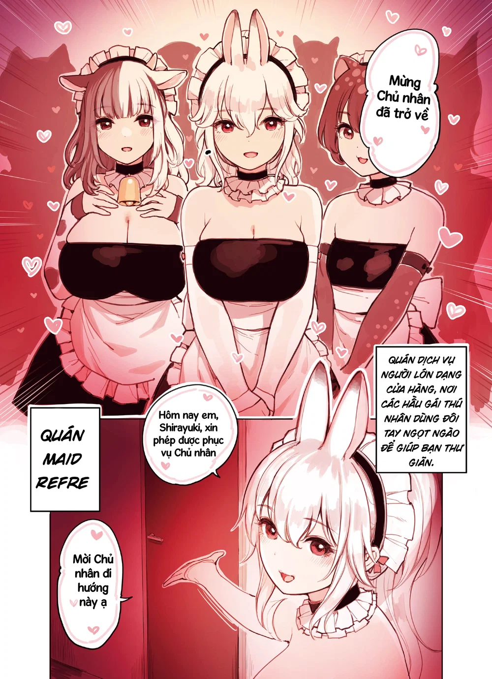 Những cô gái ở quán Maid Refre tai thú - Chap 1 - 5