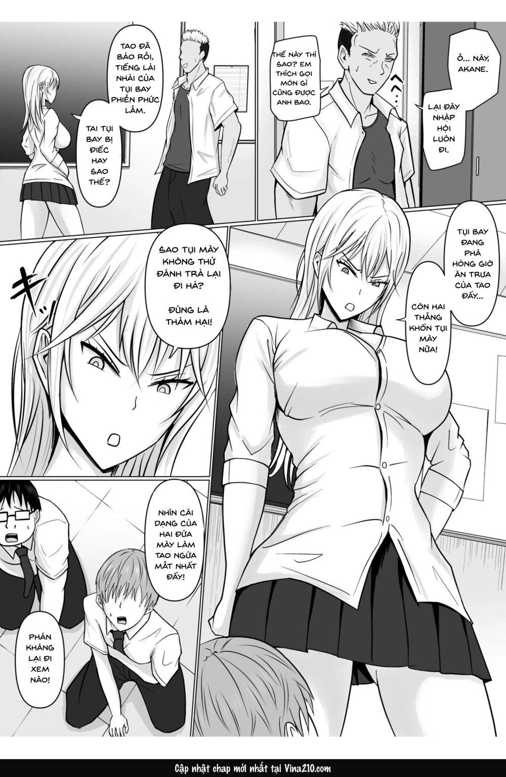Tôi Nhập Hồn Vào Nữ Sinh Đầu Gấu Trong Lớp - Chap 1 - 4