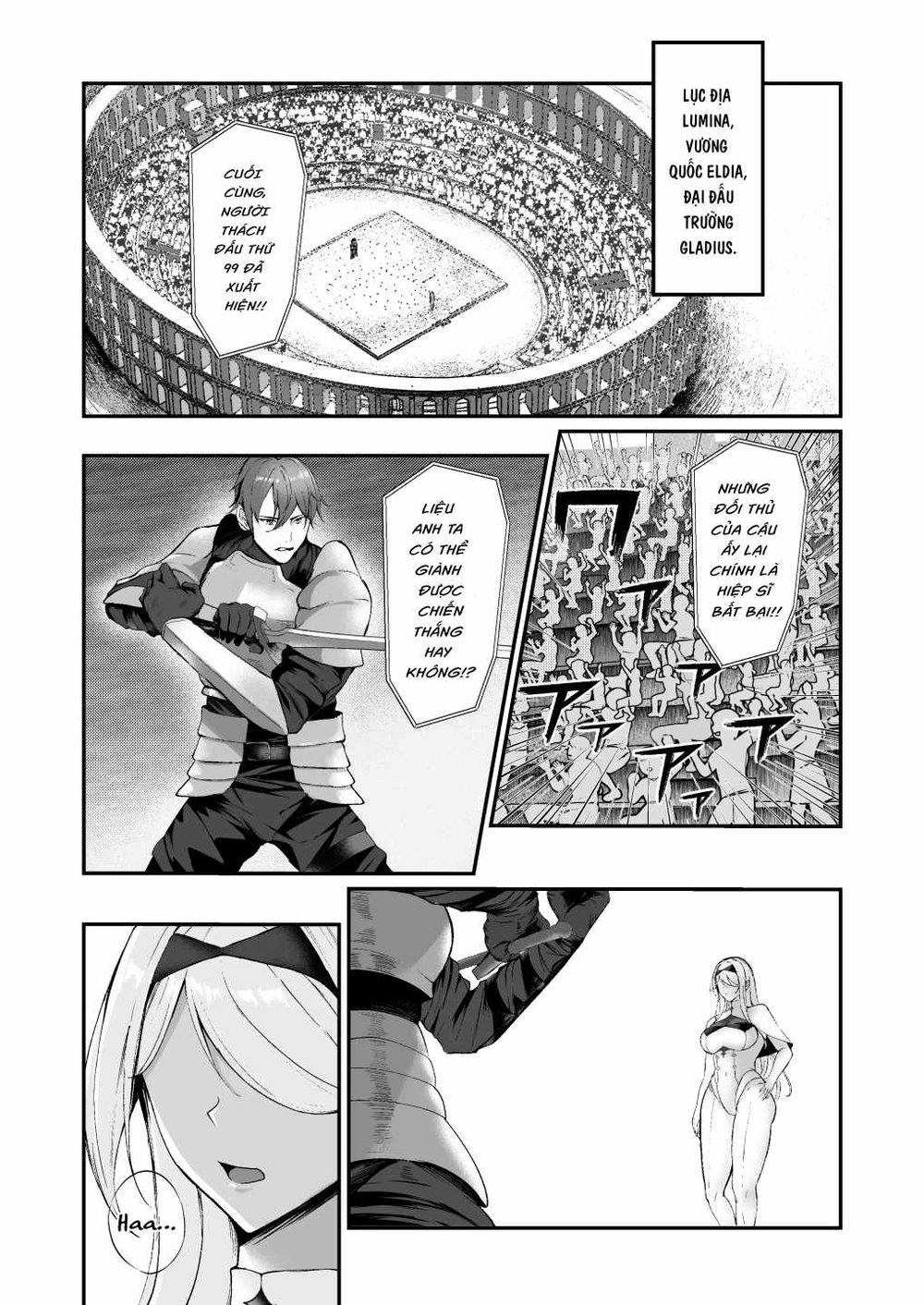 Yami e no izanai ~ saikyou kishi kanraku ~ - Chap 1 - 4