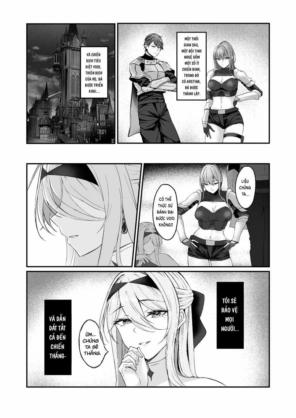 Yami e no izanai ~ saikyou kishi kanraku ~ - Chap 1 - 8
