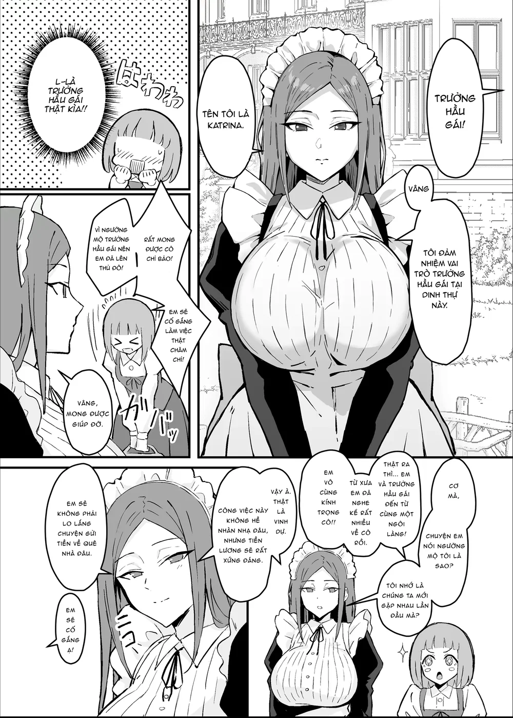 憧れの先輩メイド長の夜伽を見学 - Chap 1 - 4