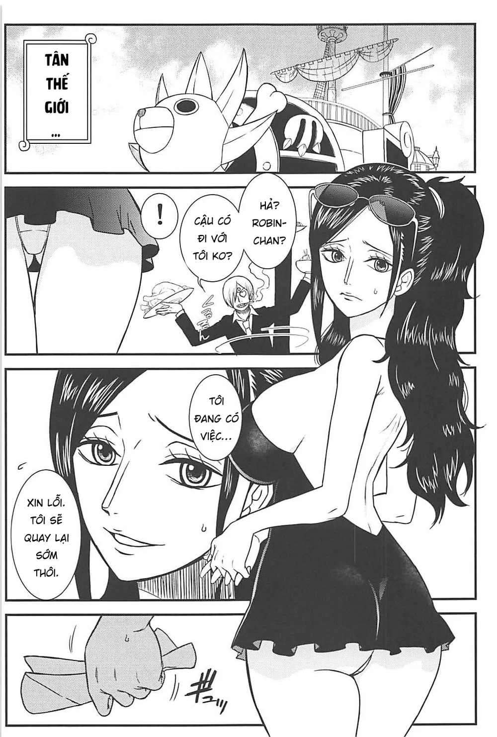 ROBIN'S HOLE (One Piece) - Oneshot - 2