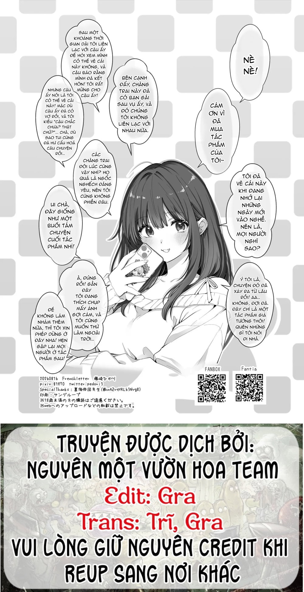 Rất vui khi được gặp các bạn! Mình là một tác g... - Chap 1 - 43