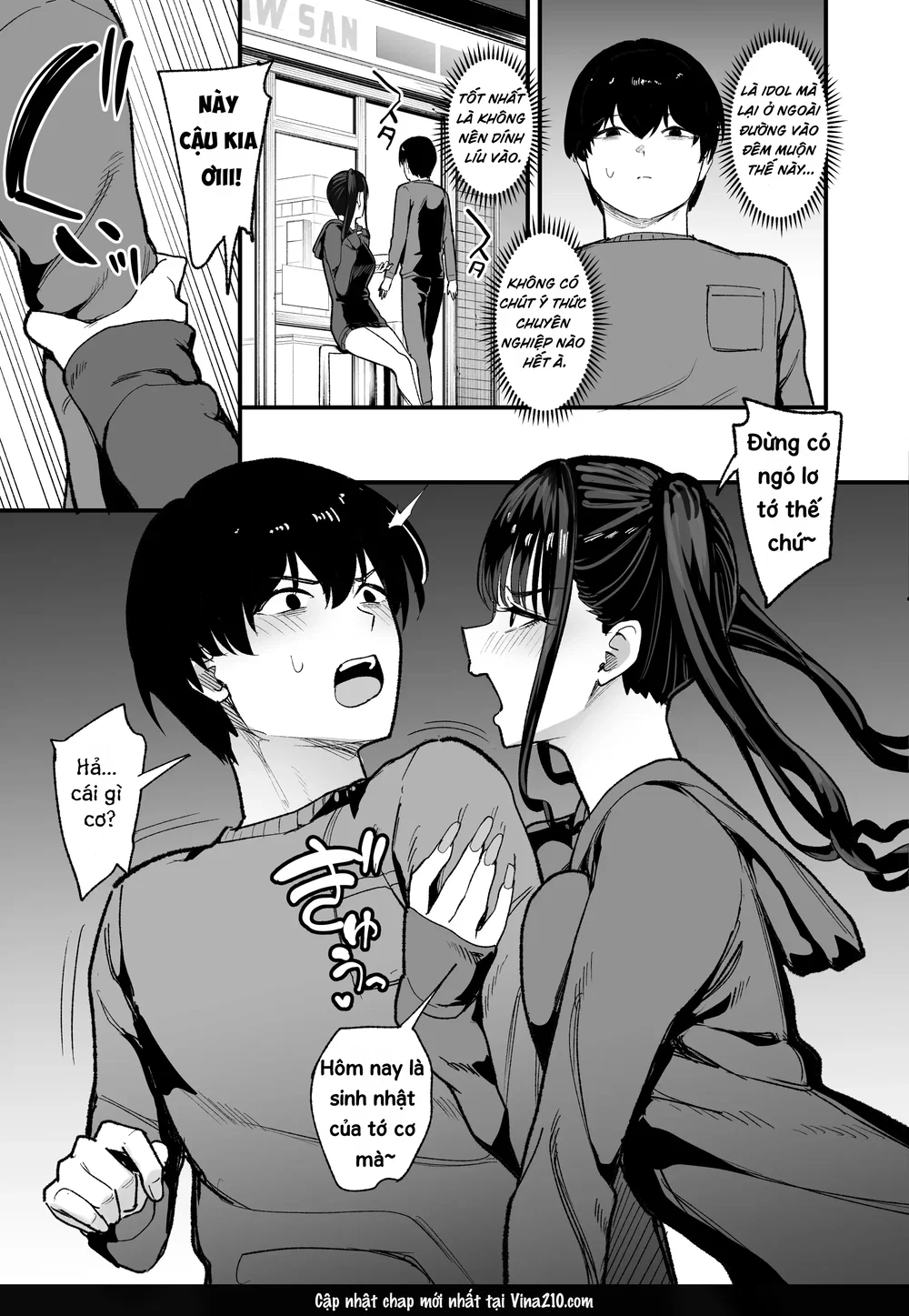 Chàng Otaku thích gái 2D Bị Nữ IDOL Ngực Bự Chu... - Sieu Peak - 14