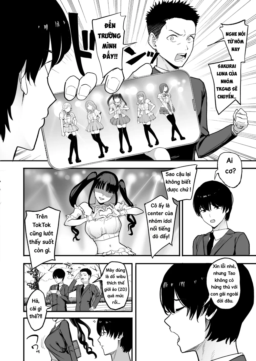 Chàng Otaku thích gái 2D Bị Nữ IDOL Ngực Bự Chu... - Sieu Peak - 3