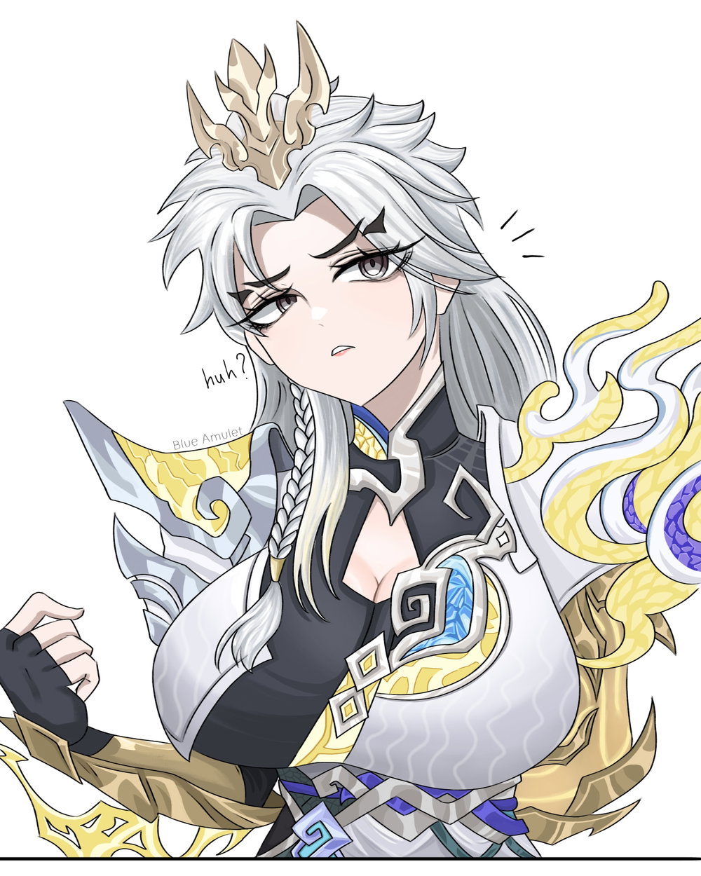 Art của một số artist ngẫu nhiên hoặc khuyết da... - Art Blue Amulet Xinh Xiu Vo X Ung Ho Goc Nhe - 24