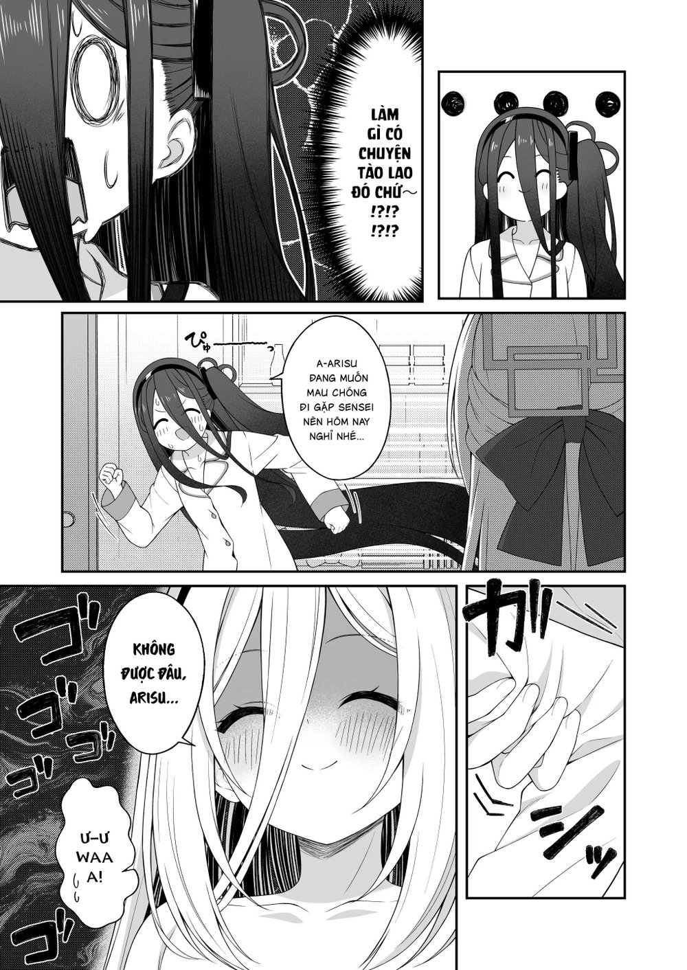 Mới sáng ra đã hoán đổi thân xác với Arisu rồi!... - Chap 1 - 14