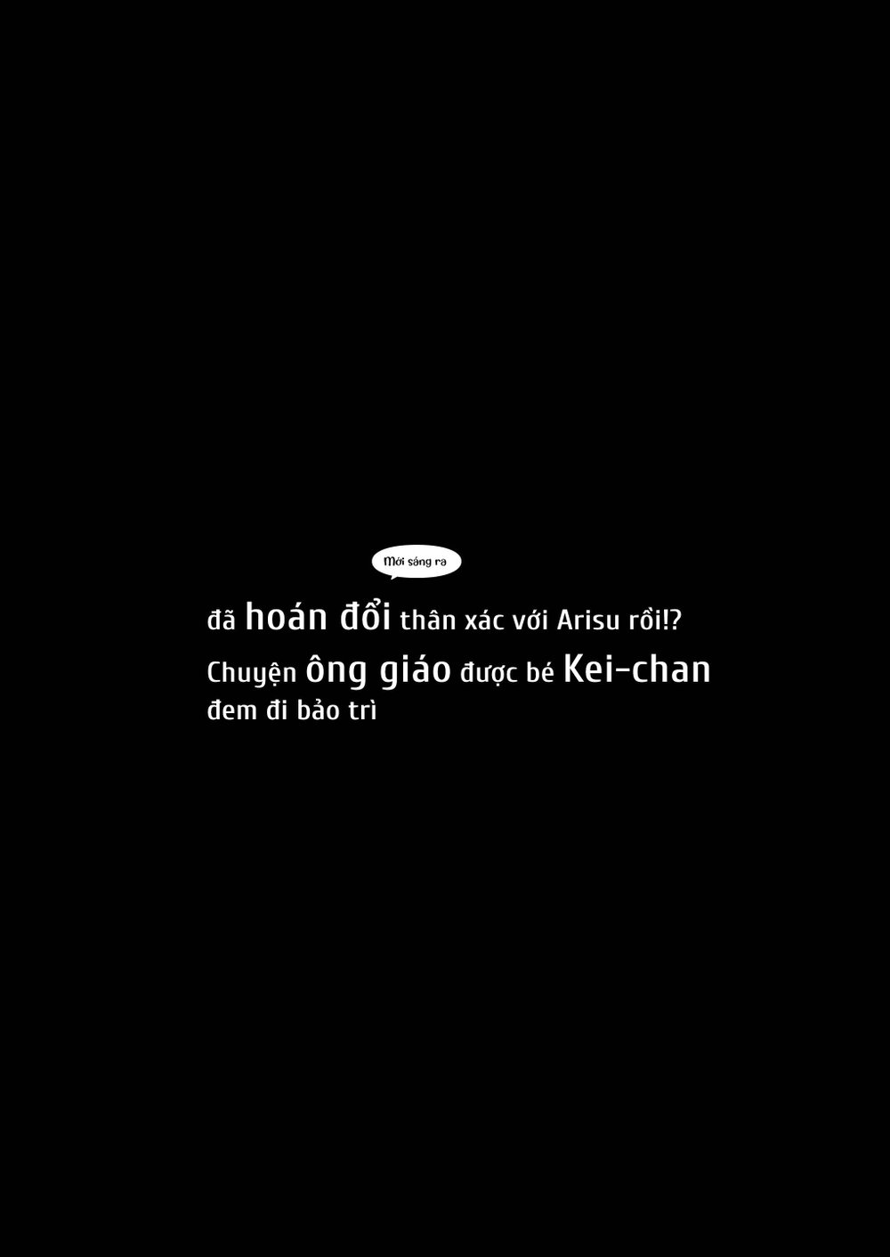 Mới sáng ra đã hoán đổi thân xác với Arisu rồi!... - Chap 1 - 3