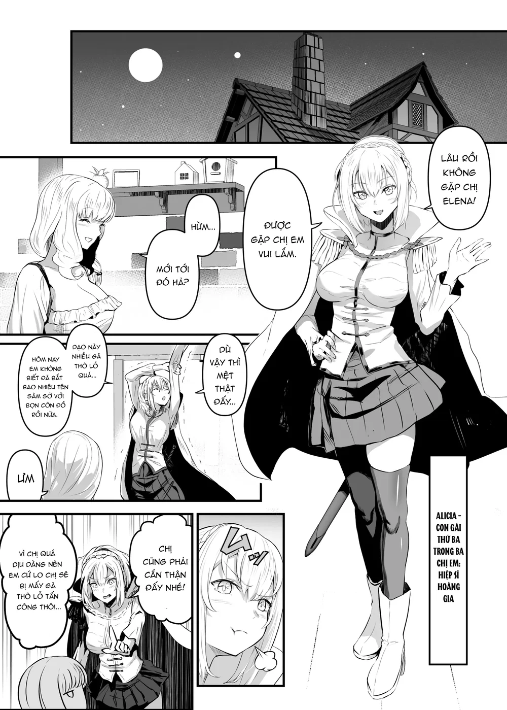 Utsukushiki Isekai 3 Shimai no Hyouiroku - Chap 1 - 15