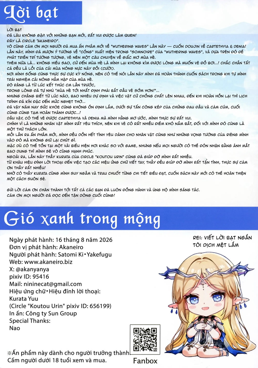 Gi&oacute; xanh trong mộng - Chap 1 - 15