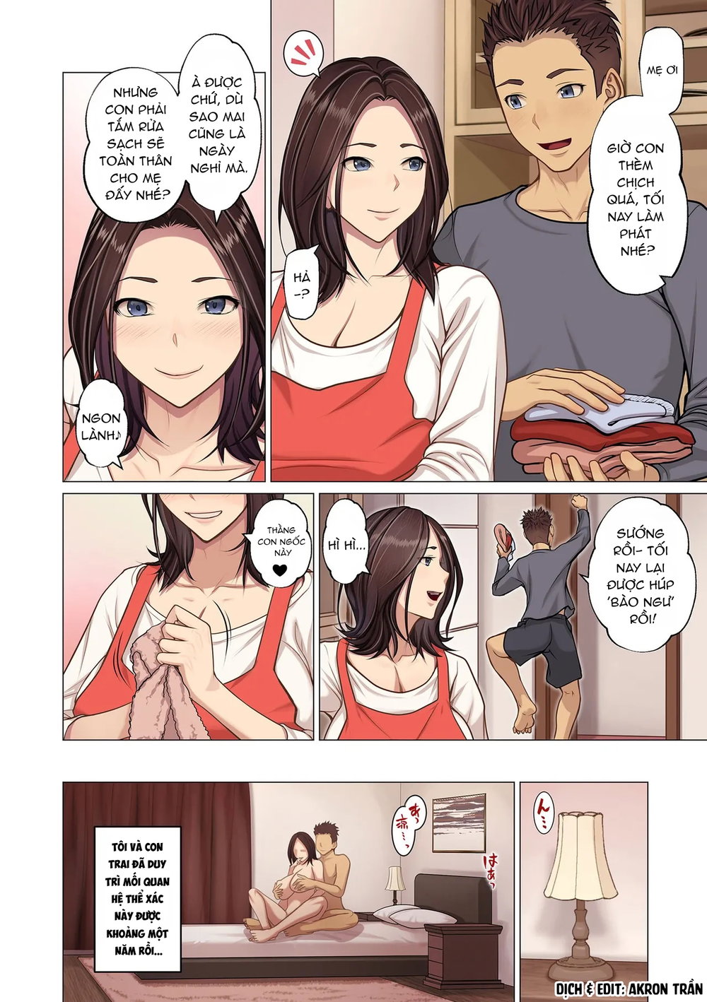 Đêm Tôi Thôi Làm Bạn Tình Của Con Trai - Chap 1 - 3