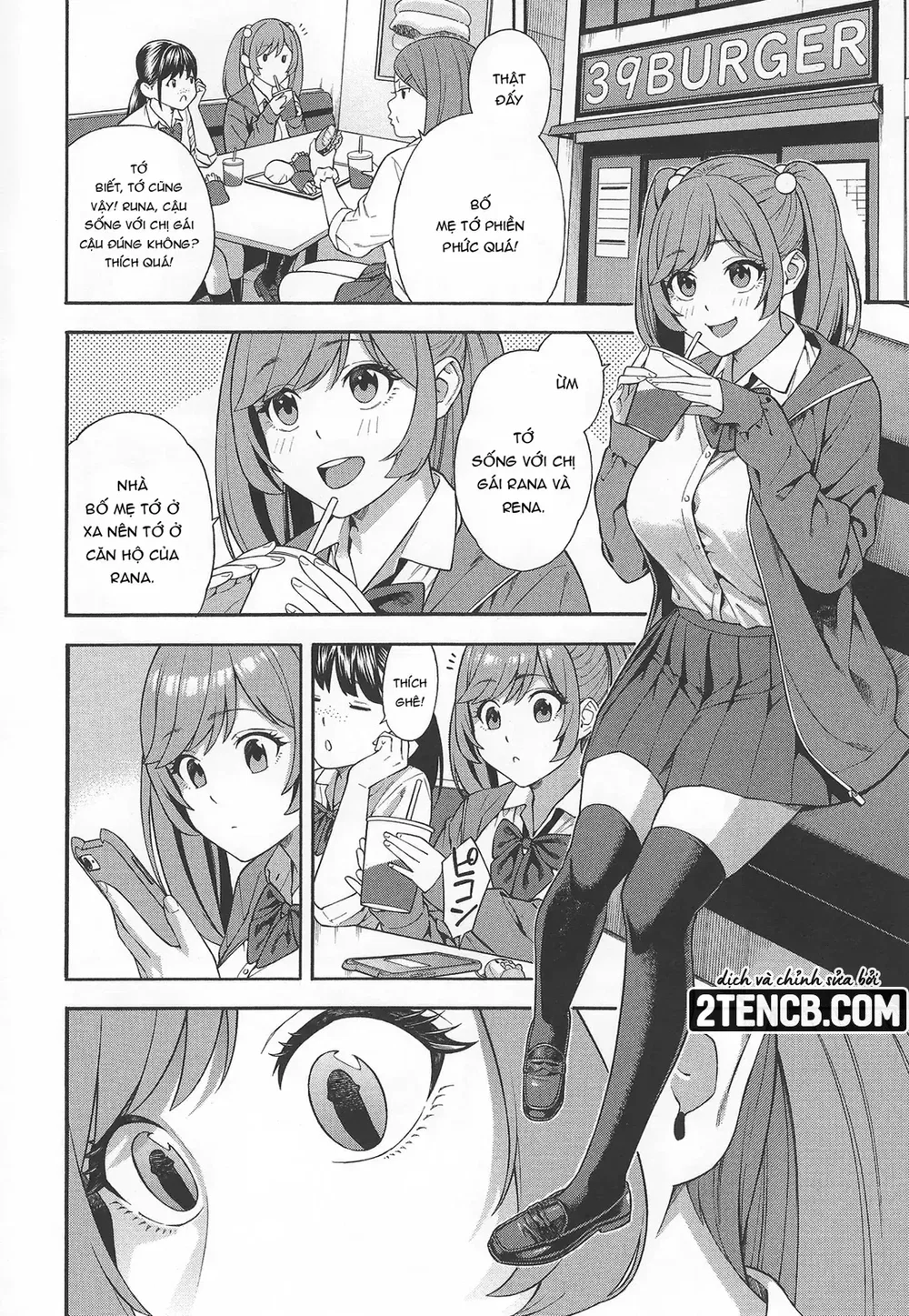 Lập dàn harem với ba chị em gyaru đanh đá - Chap 1 - 43