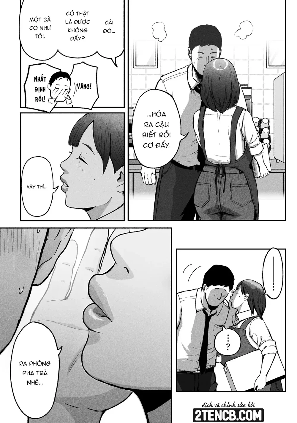 Thư giãn ở quầy cafe công ty - Chap 1 - 9