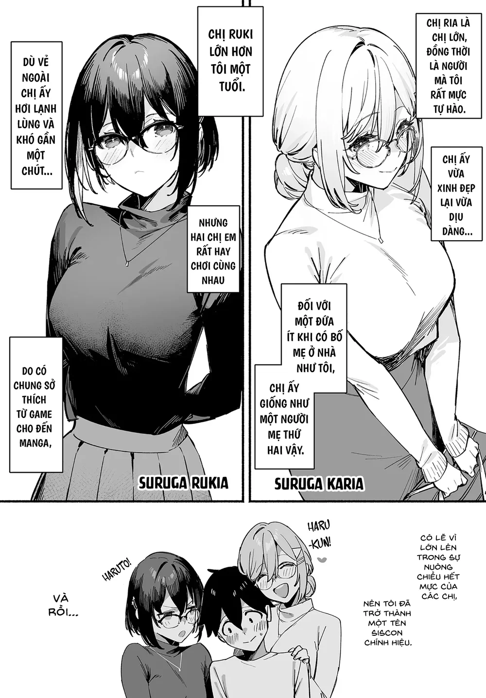 Sister Contrast: Cuộc sống ái ân với những ngườ... - Chap 3 - 3