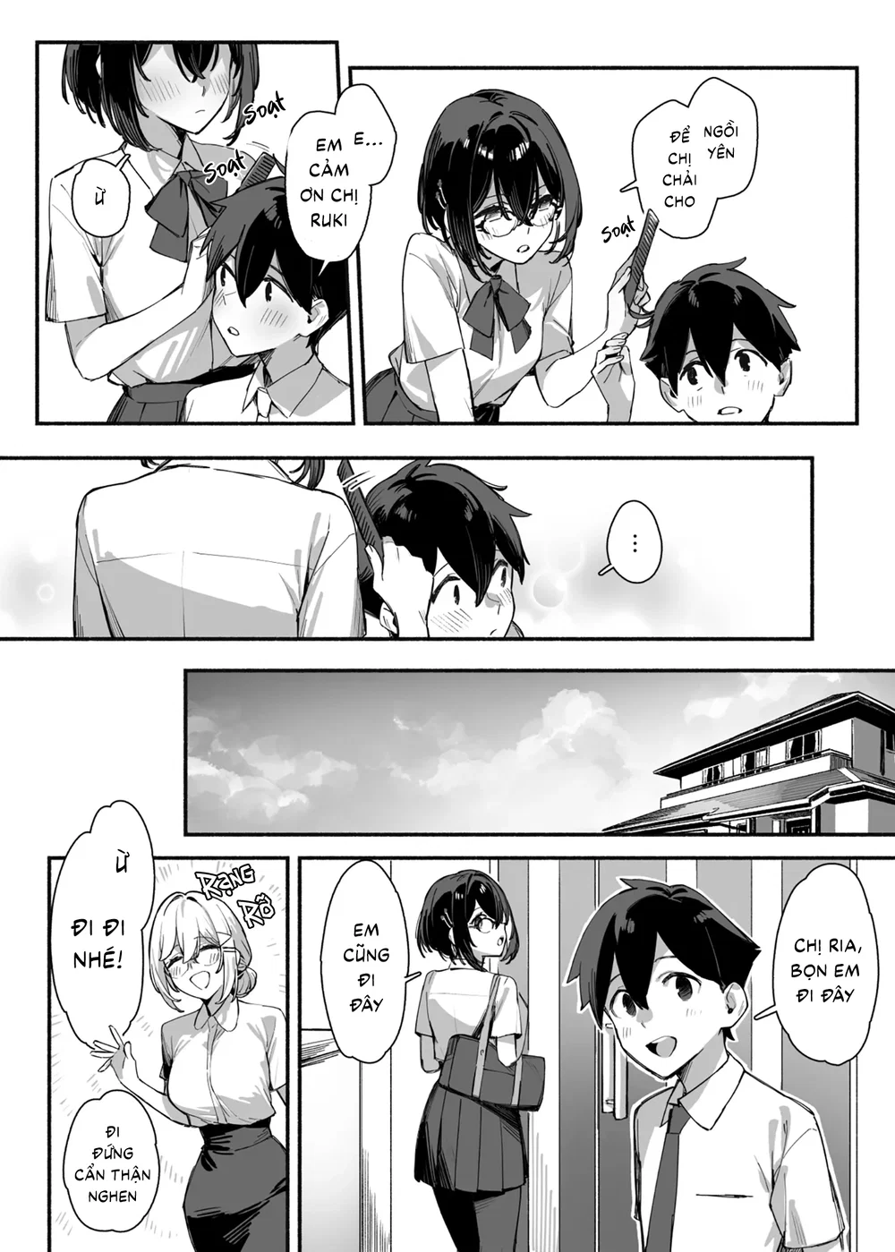 Sister Contrast: Cuộc sống ái ân với những ngườ... - Chap 4 - 32