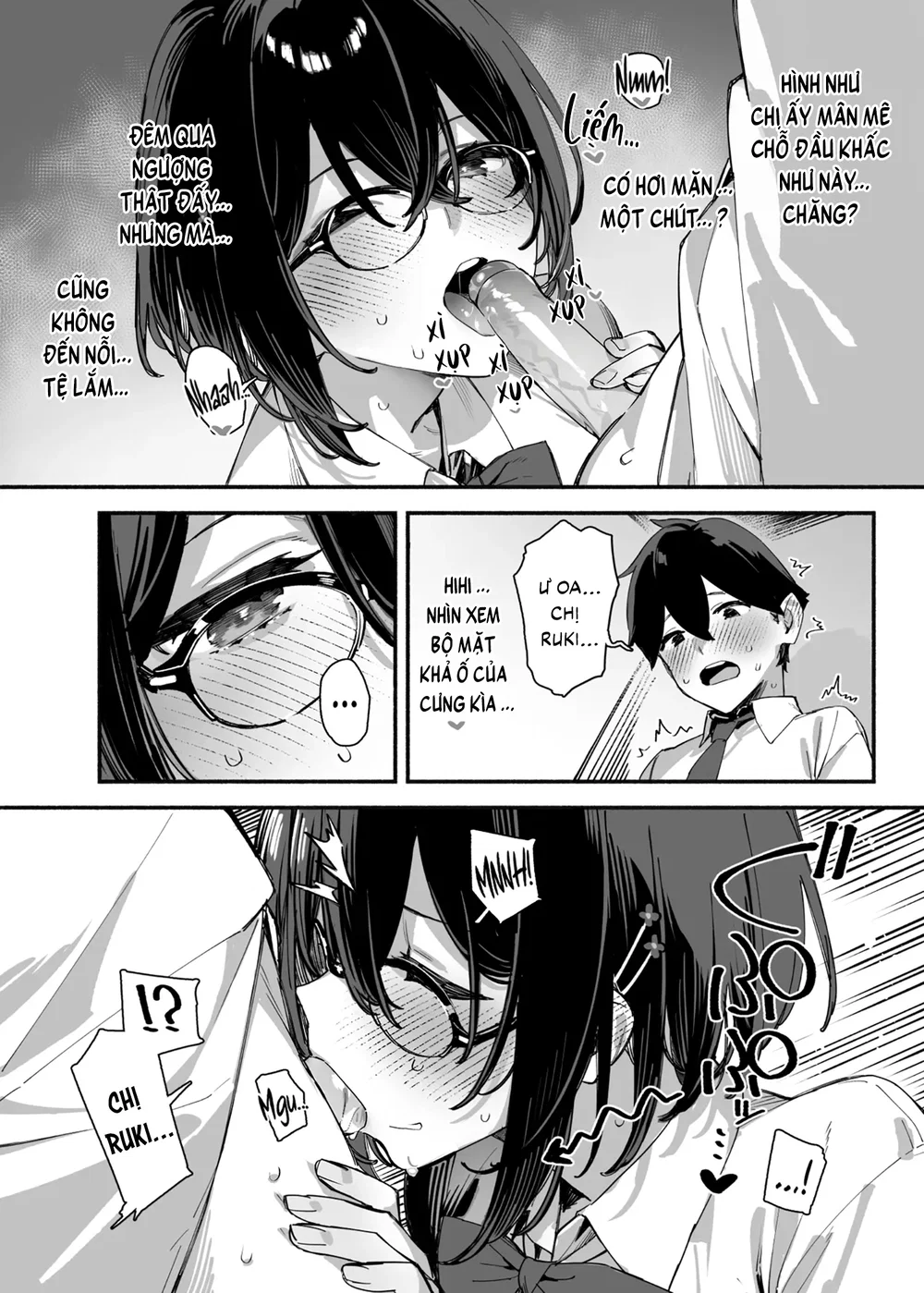 Sister Contrast: Cuộc sống ái ân với những ngườ... - Chap 4 - 39