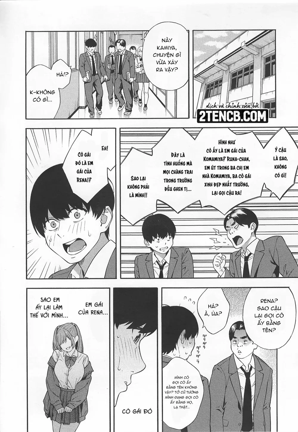 Lập dàn harem với ba chị em gyaru đanh đá - Chap 2 - 14