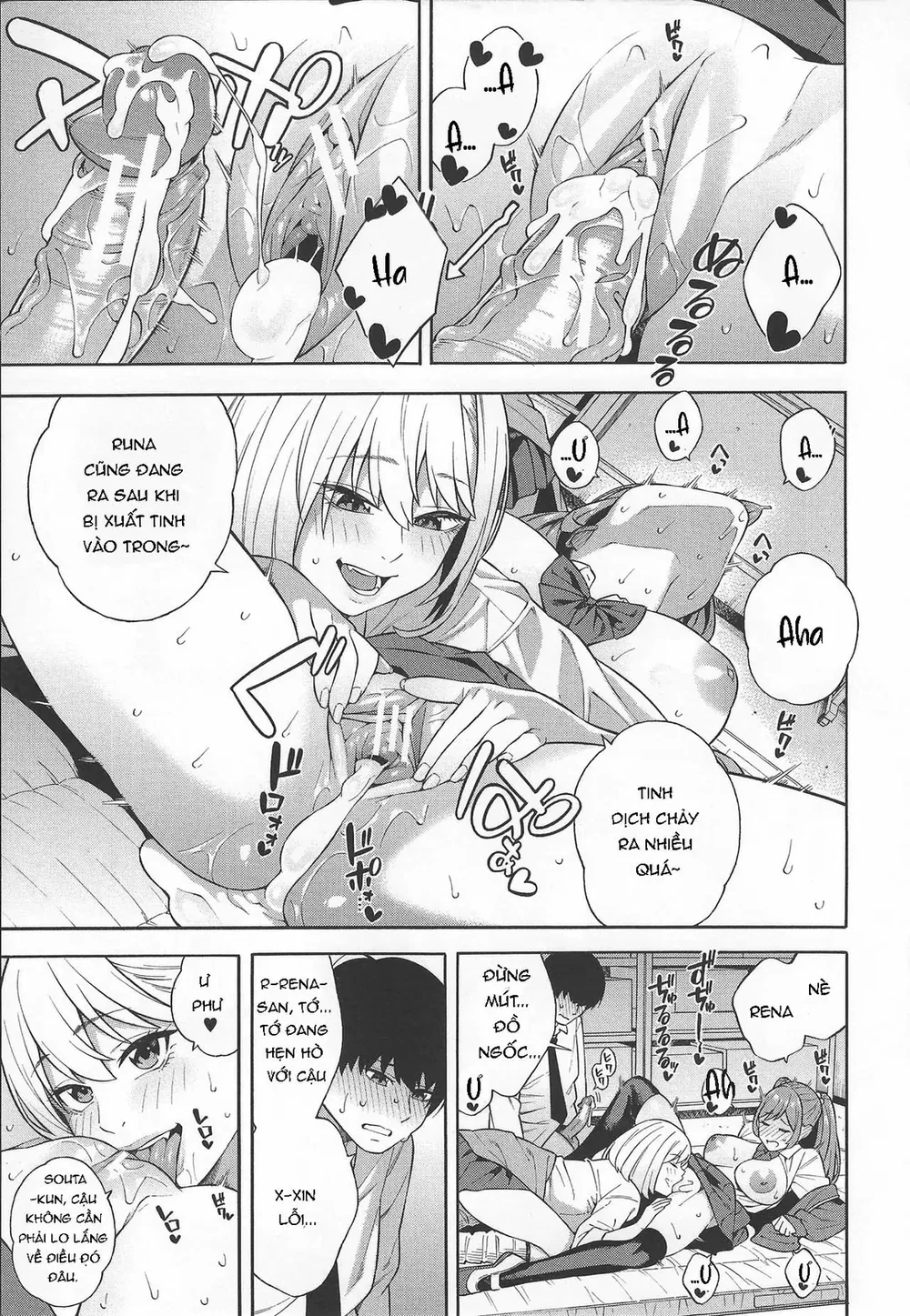 Lập dàn harem với ba chị em gyaru đanh đá - Chap 2 - 31