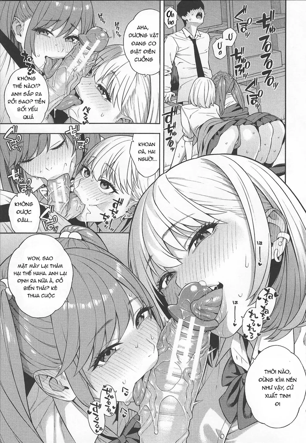 Lập dàn harem với ba chị em gyaru đanh đá - Chap 2 - 33