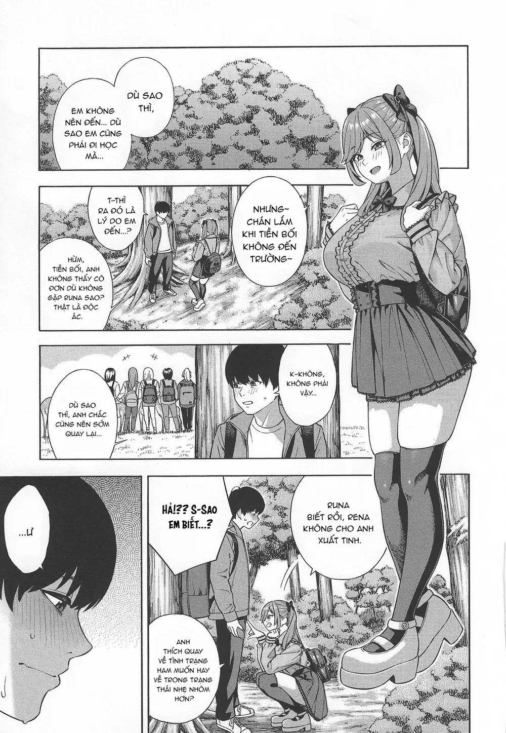 Lập dàn harem với ba chị em gyaru đanh đá - Chap 4 - 13
