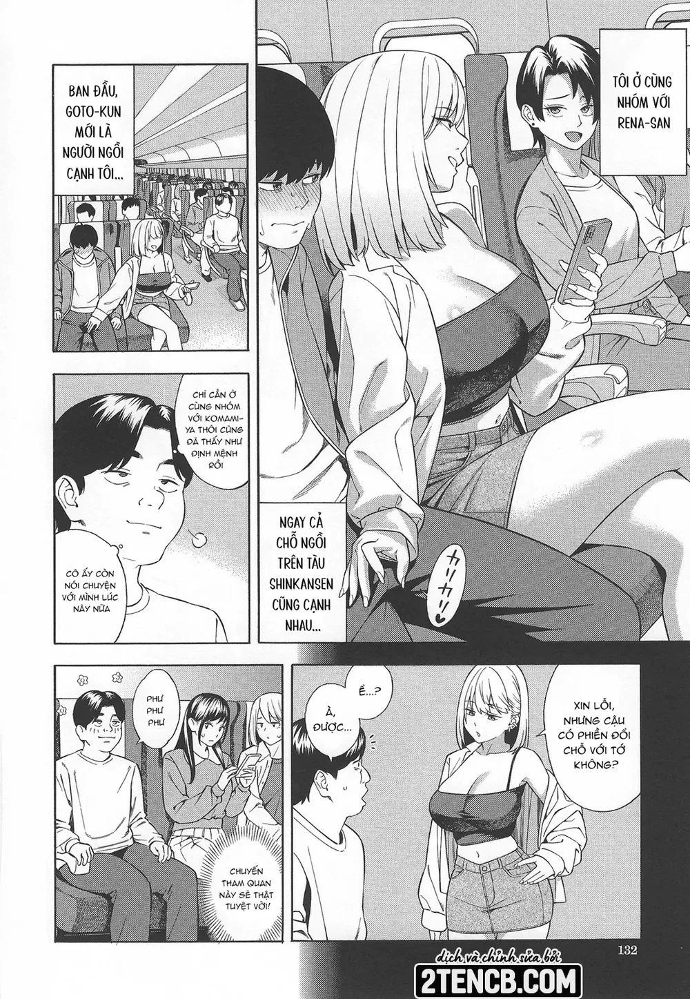 Lập dàn harem với ba chị em gyaru đanh đá - Chap 4 - 2