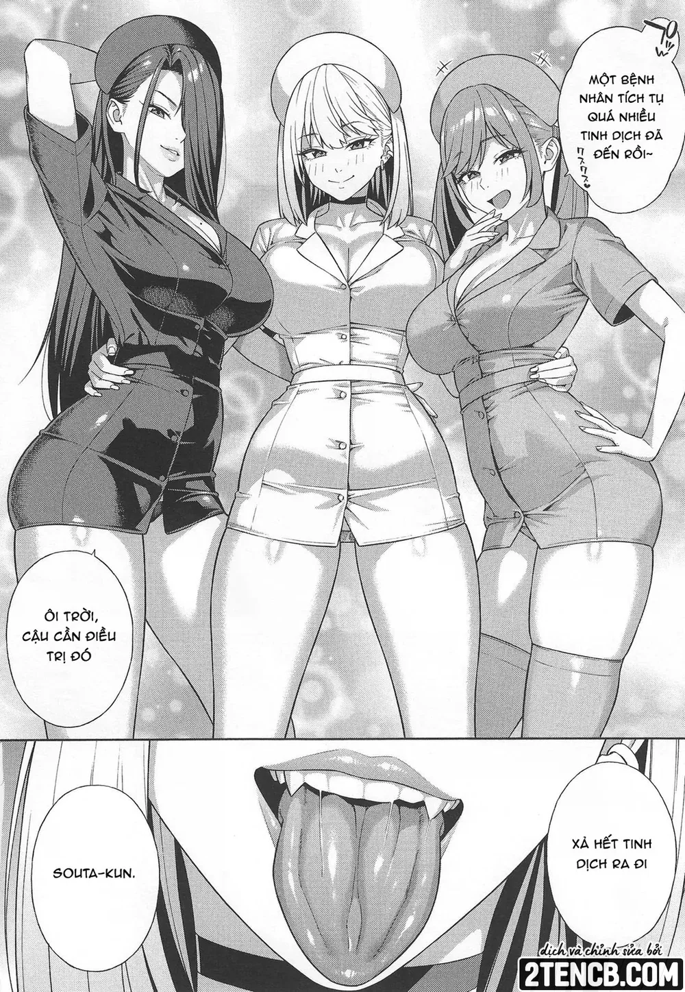 Lập dàn harem với ba chị em gyaru đanh đá - Chap 4 - 32