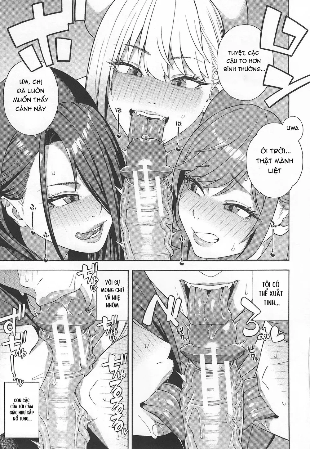 Lập dàn harem với ba chị em gyaru đanh đá - Chap 4 - 33